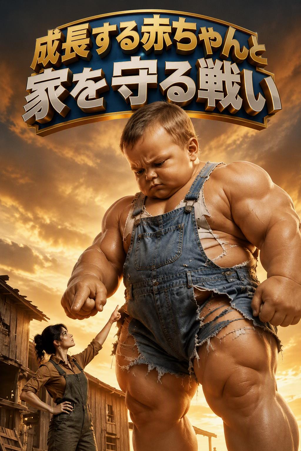 成長する赤ちゃんと家を守る戦い