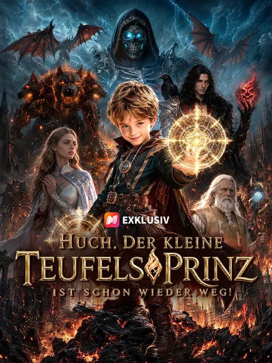 Huch, der kleine Teufelsprinz ist schon wieder weg!