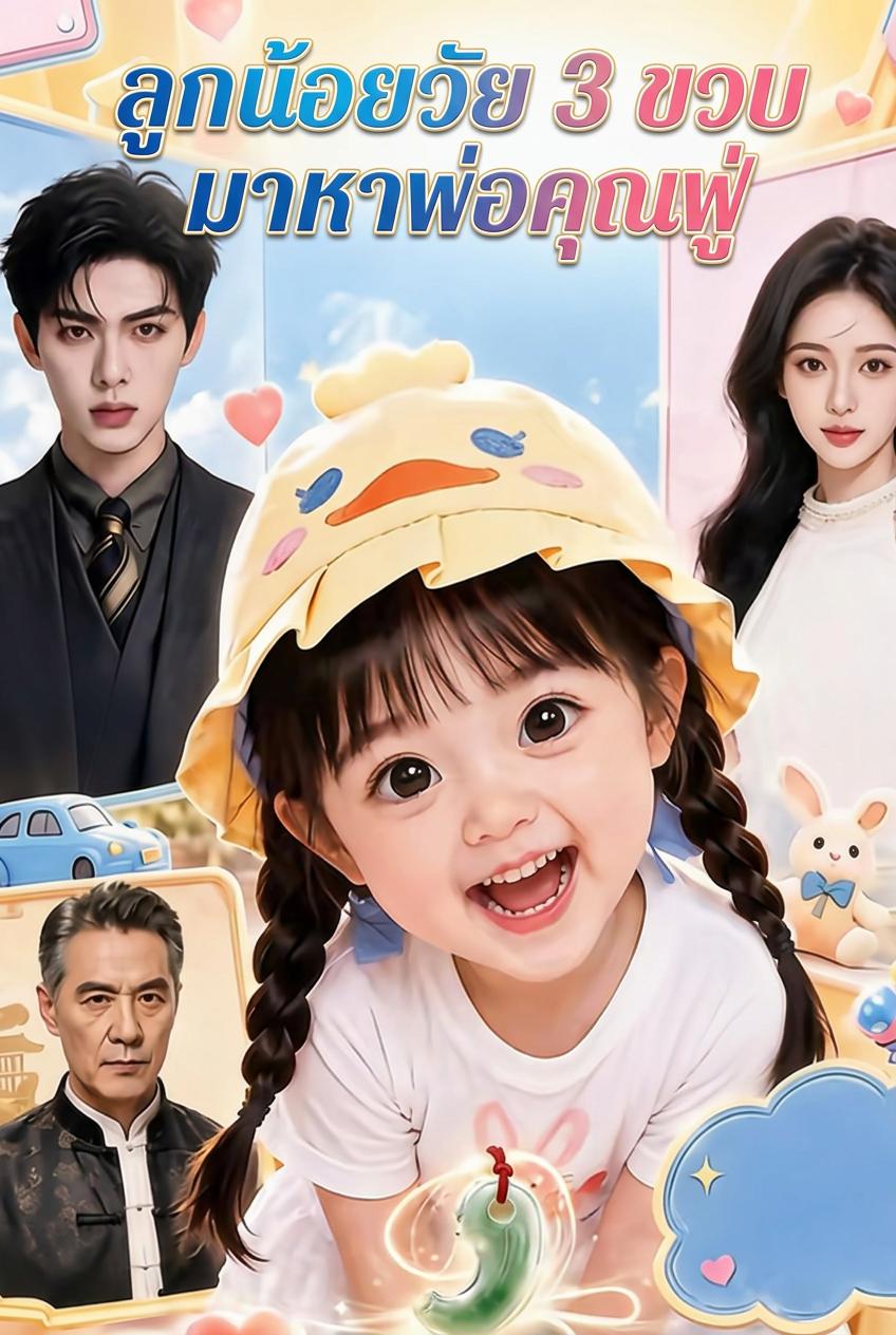 ลูกน้อยวัย 3 ขวบมาหาพ่อคุณฟู่