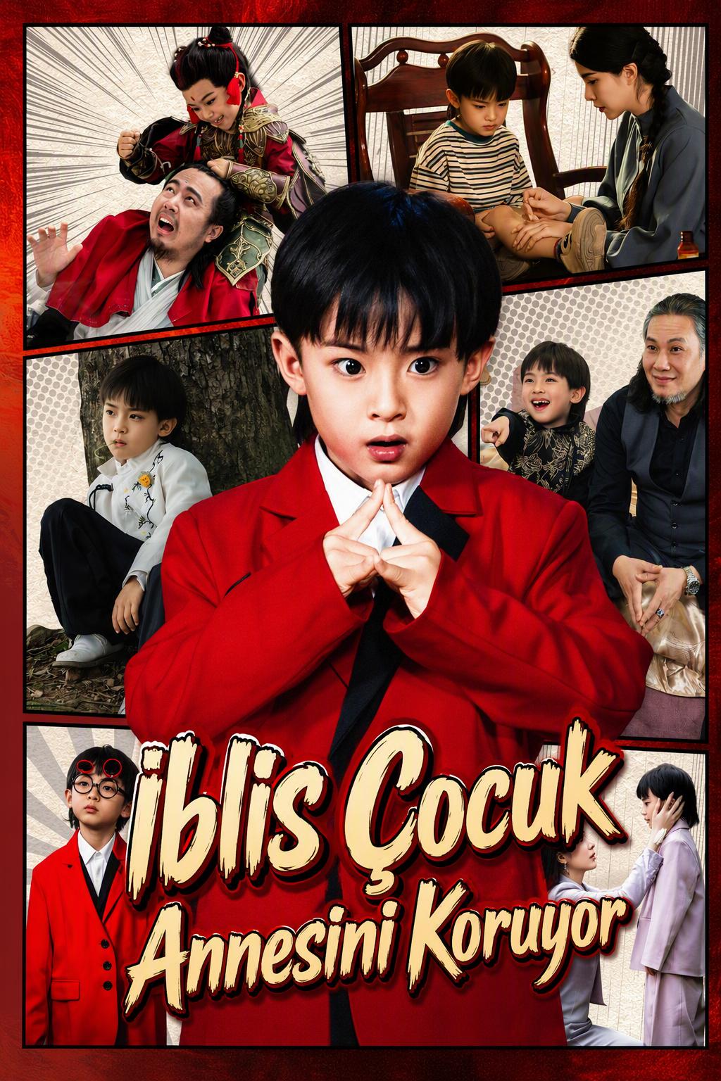 İblis çocuk annesini koruyor