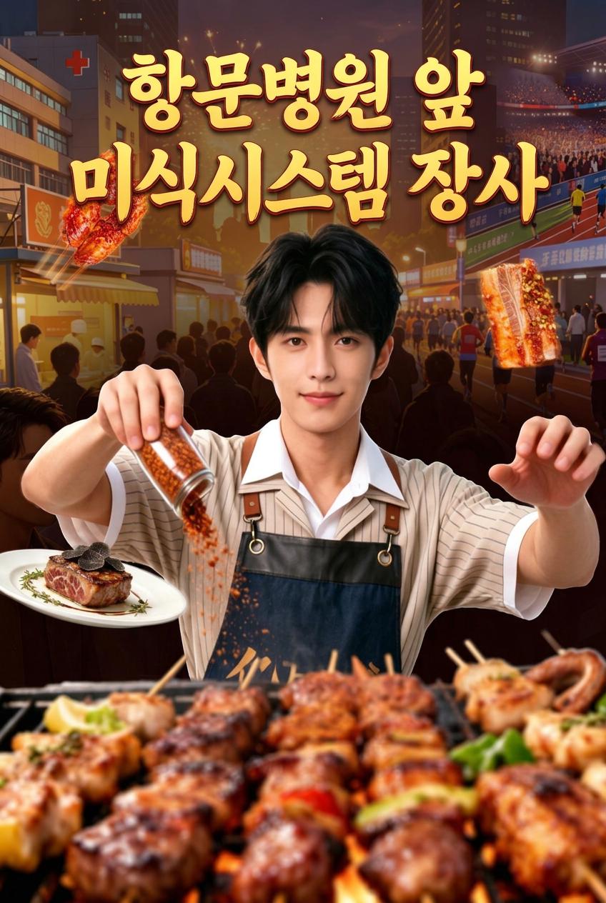 항문병원 앞 미식시스템 장사