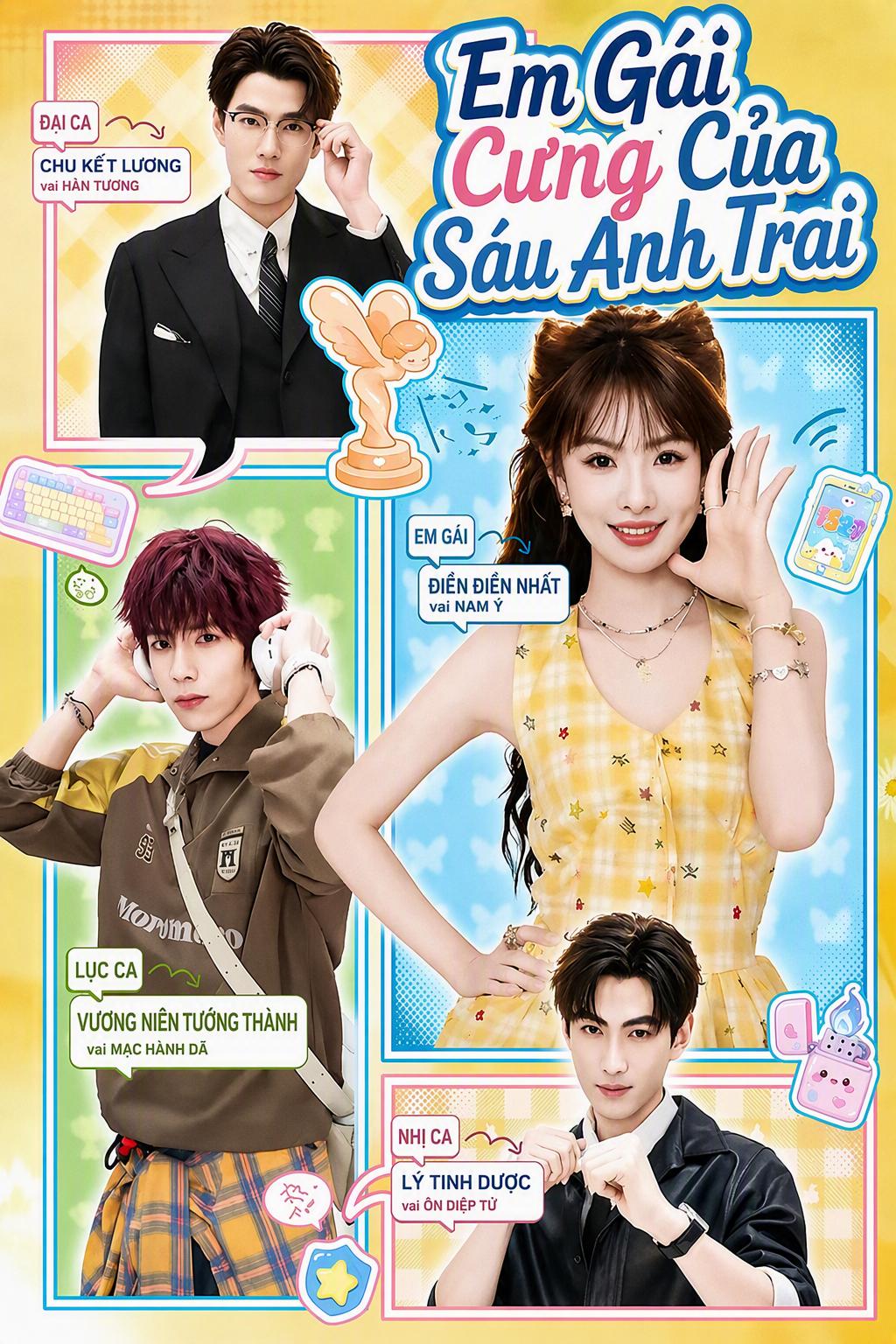 Em Gái Cưng Của Sáu Anh Trai