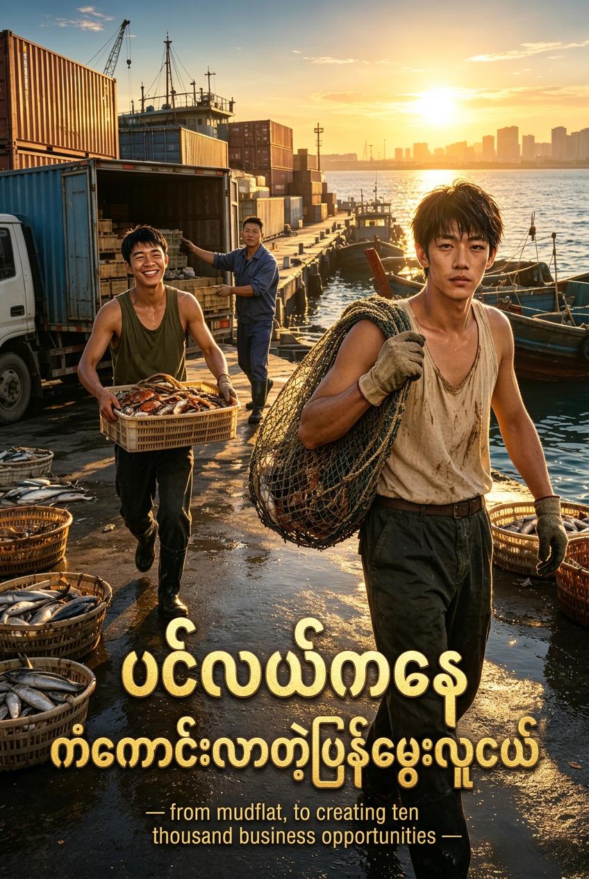 အချိန်ခရီးသွား တံငါသည် ပင်လယ်မှ ချမ်းသာလာသည်