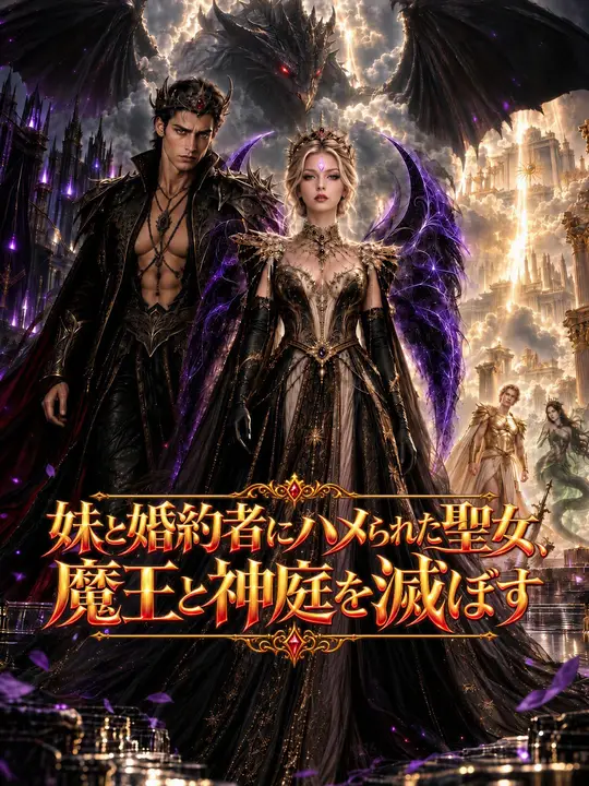 妹と婚約者にハメられた聖女、魔王と神庭を滅ぼす
