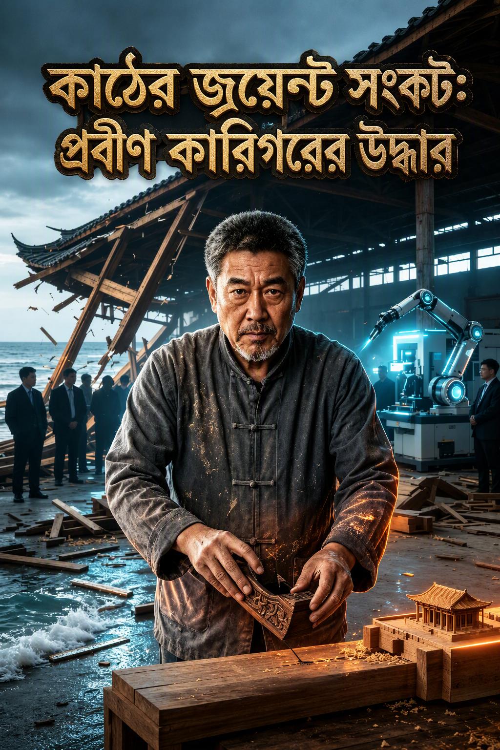 কাঠের জয়েন্ট সংকট: প্রবীণ কারিগরের উদ্ধার