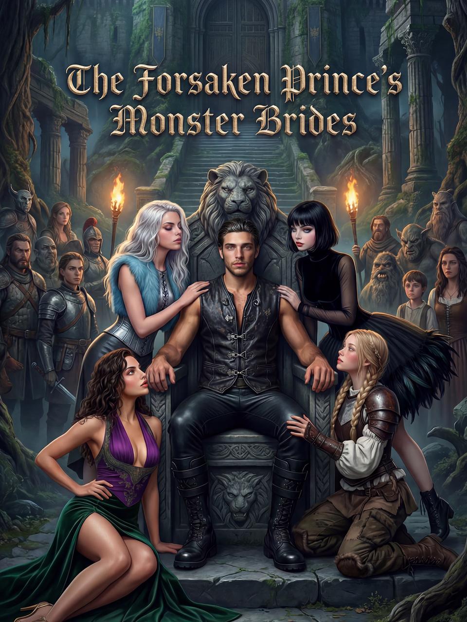 The Forsaken Prince's Monster Brides