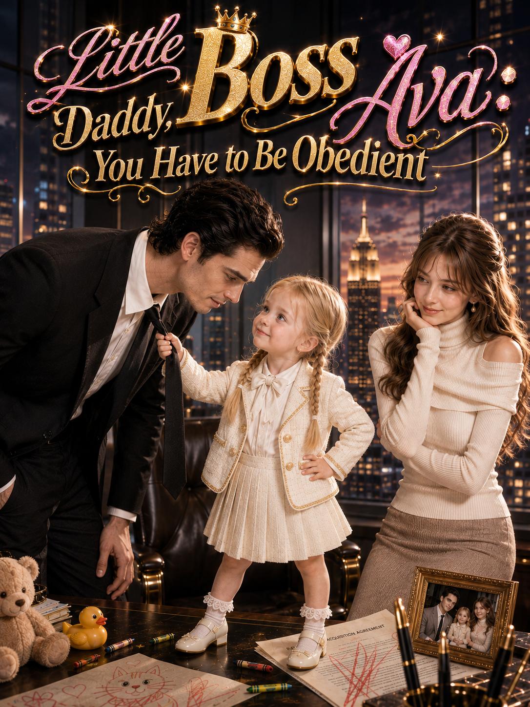 Little Boss Ava: Daddy, You Have to Be Obedient