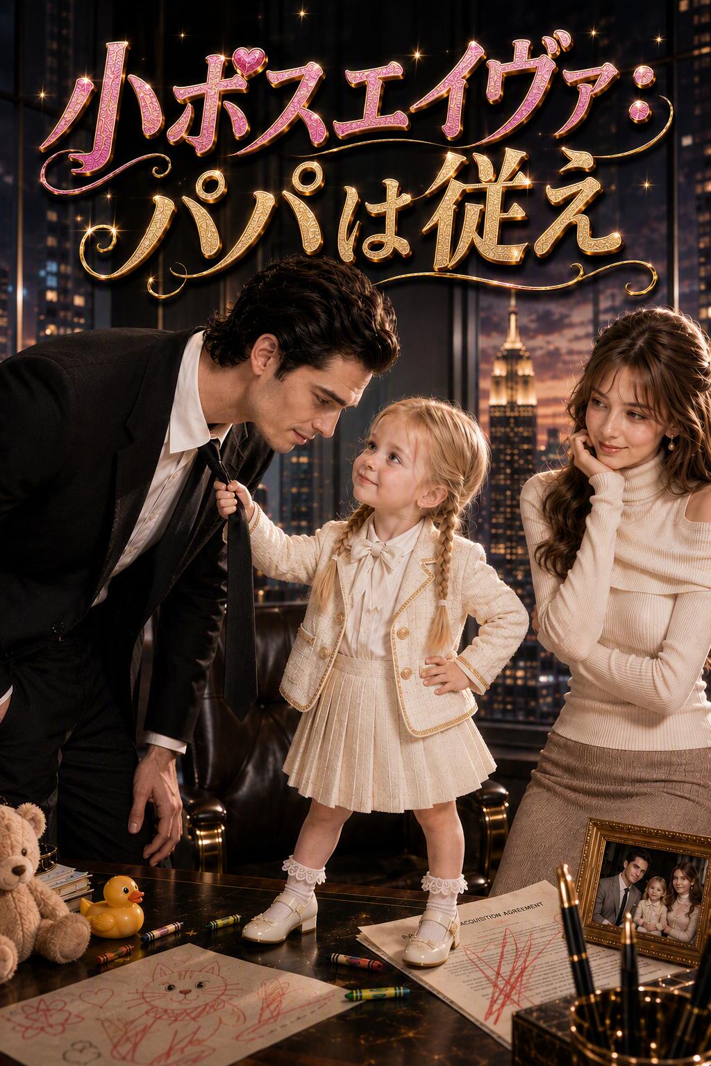 ちびっ子ボス・アヴァ：パパ、いい子にしてね
