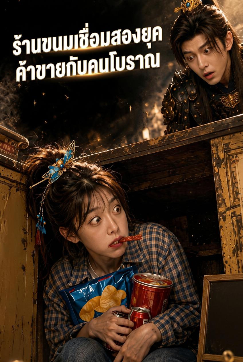 ร้านขนมเชื่อมสองยุคค้าขายกับคนโบราณ