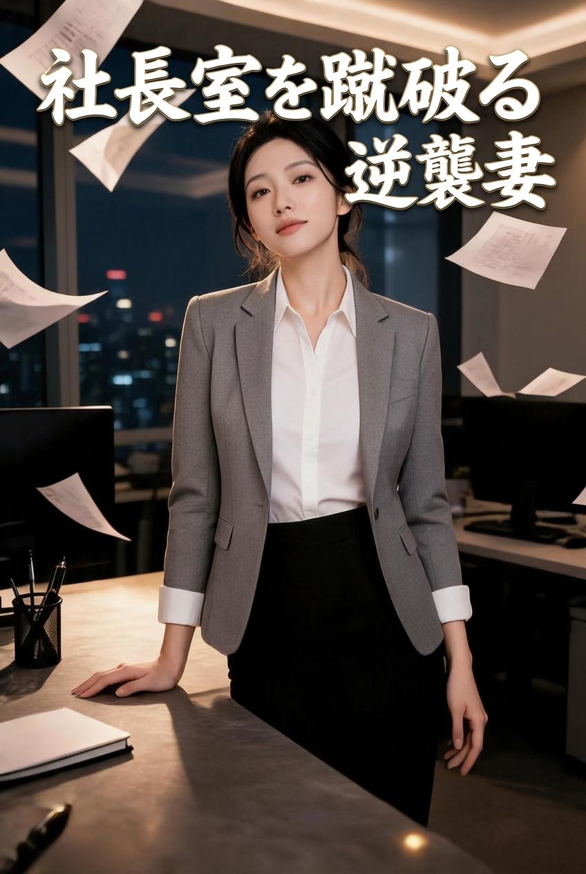 社長室を蹴破る逆襲妻