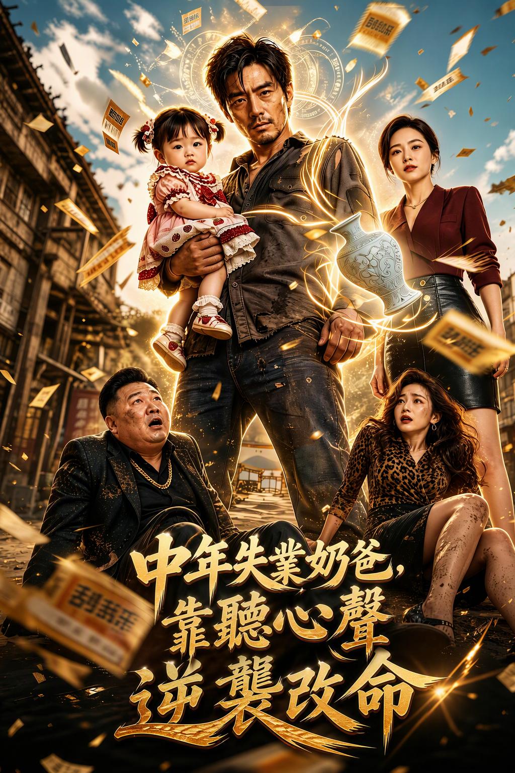 中年失業奶爸，靠聽心聲逆襲改命