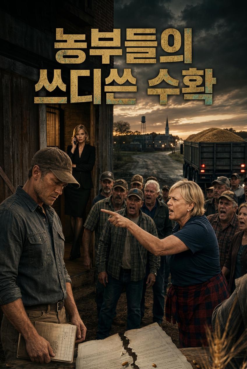 농부들의 쓰디쓴 수확