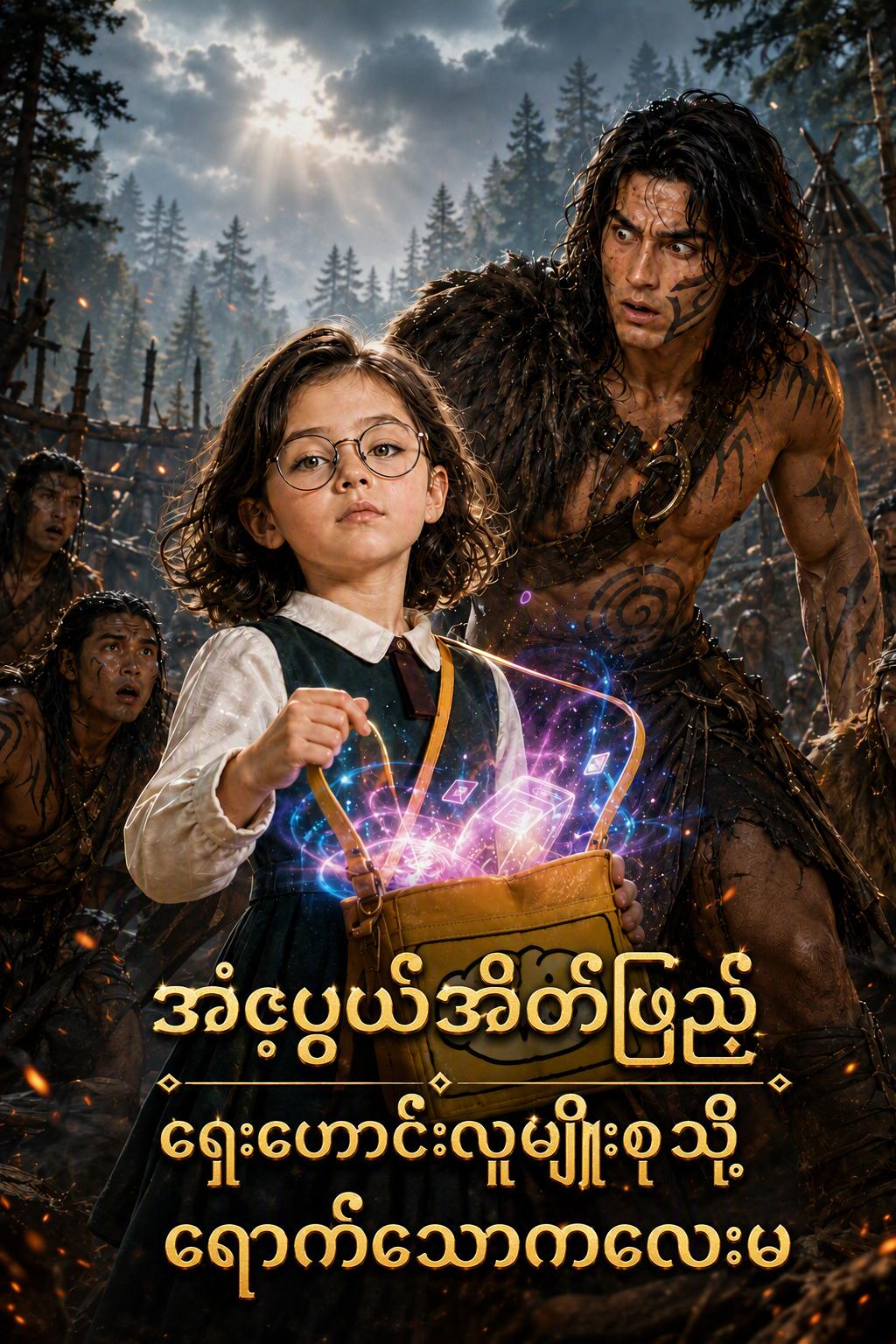 အံ့ဖွယ်အိတ်ဖြင့် ရှေးဟောင်းလူမျိုးစုသို့ရောက်သောကလေးမ