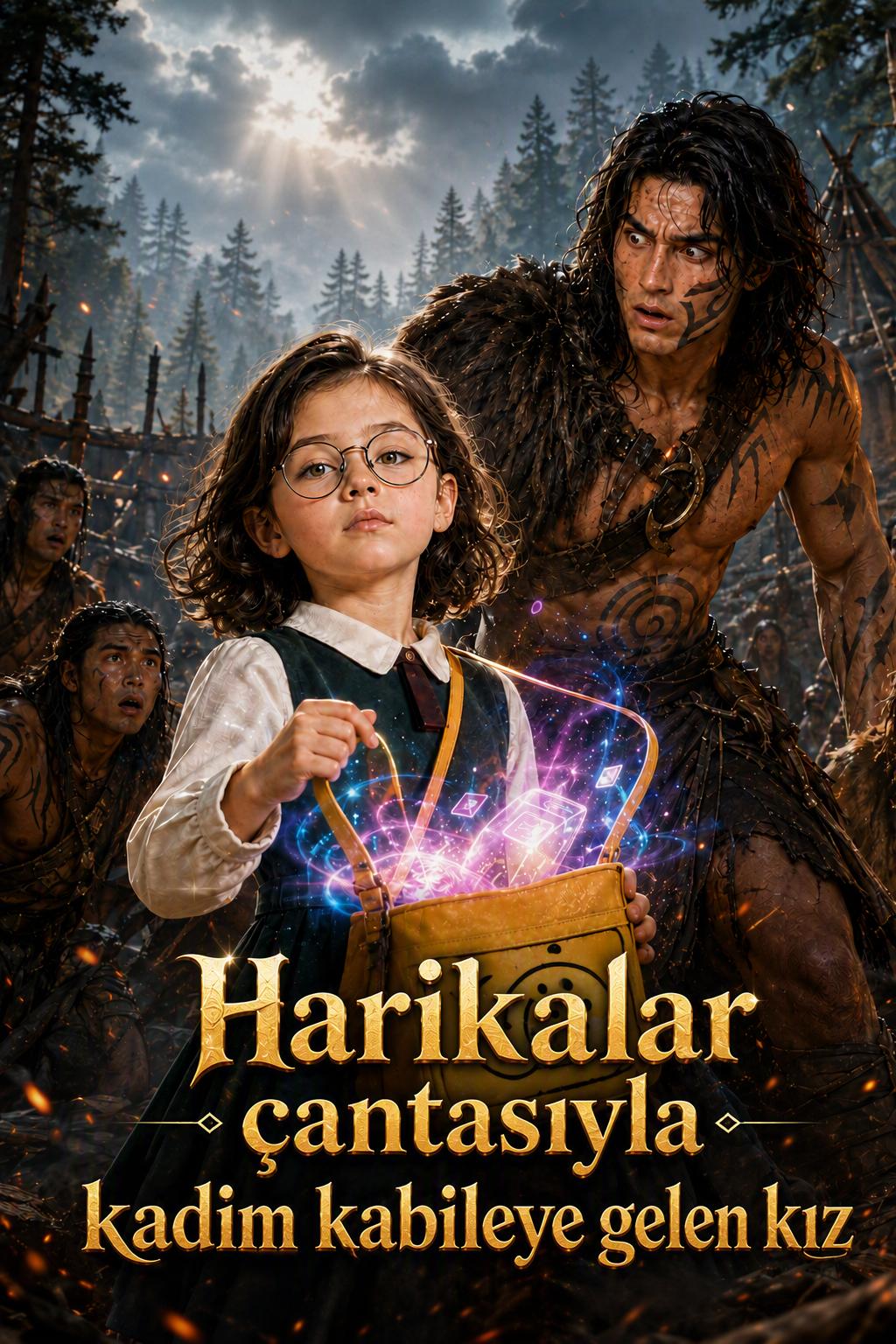 Harikalar çantasıyla kadim kabileye gelen kız
