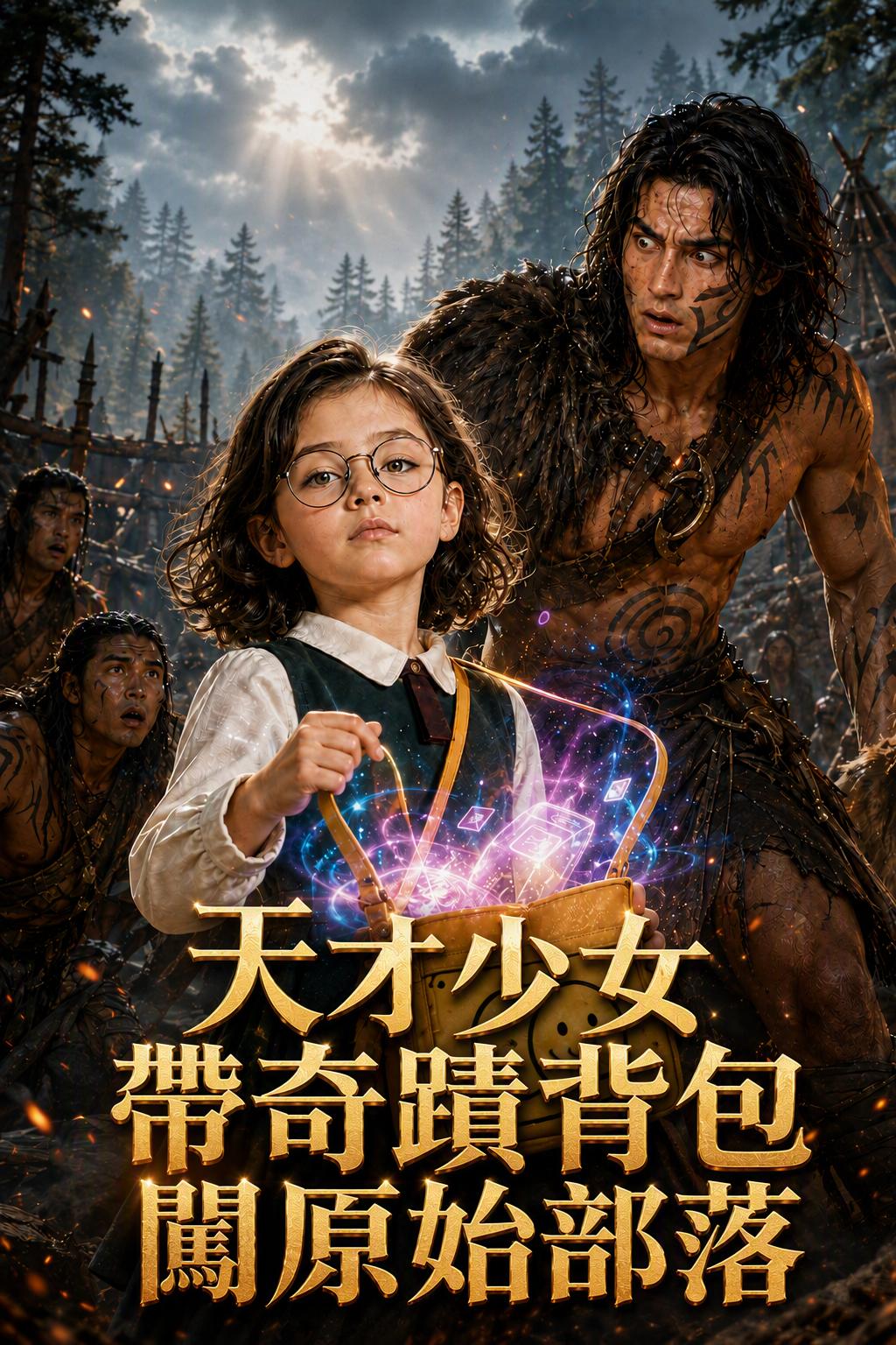 天才少女帶奇蹟背包闖原始部落