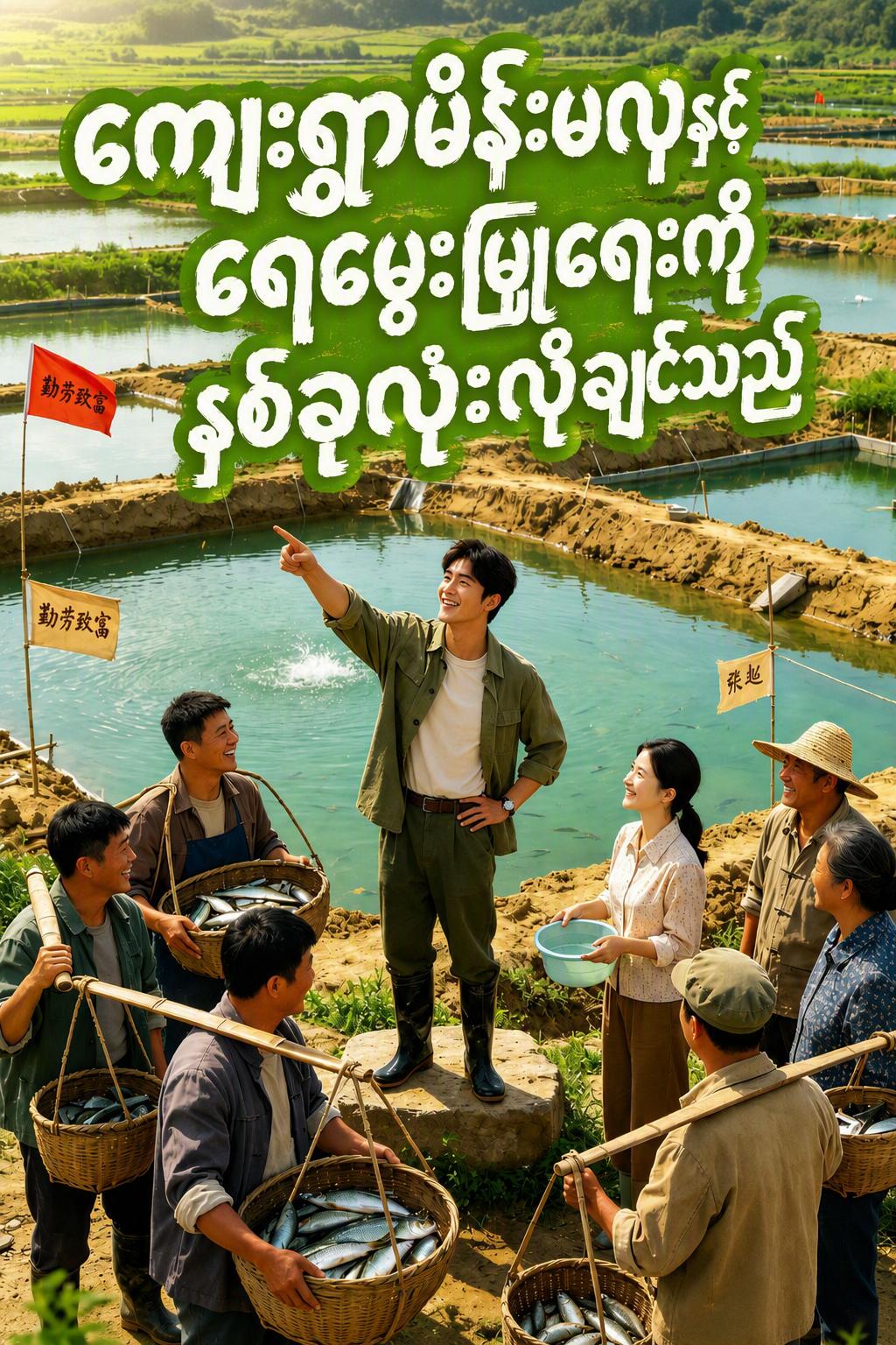 ကျေးရွာမိန်းမလှနှင့်ရေမွေးမြူရေးကိုနှစ်ခုလုံးလိုချင်သည်