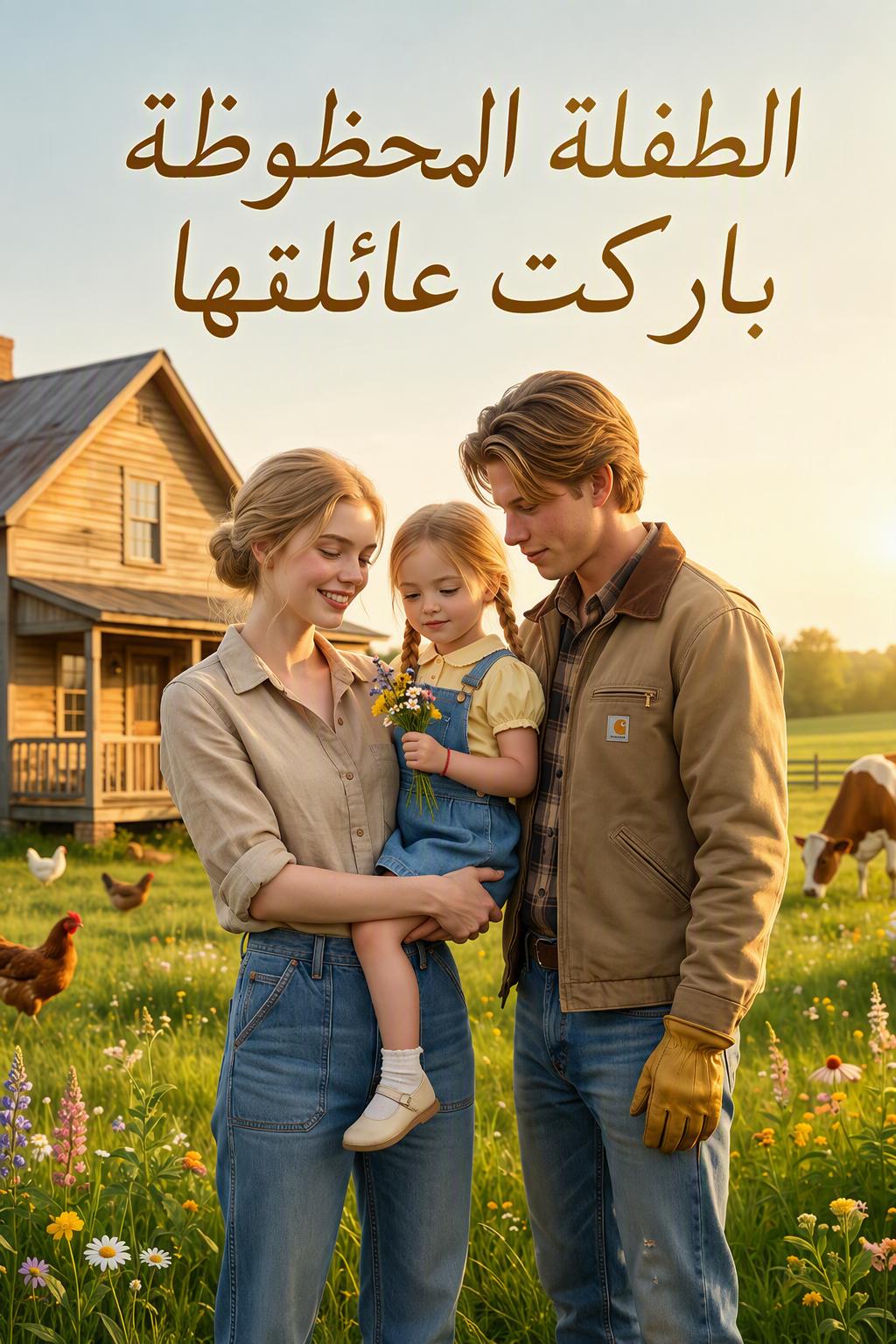 الطفلة المحظوظة باركت عائلتها