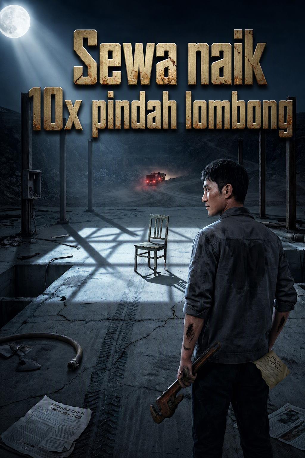 Sewa naik 10x pindah lombong