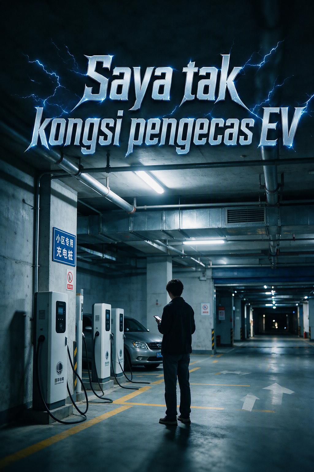 Saya tak kongsi pengecas EV