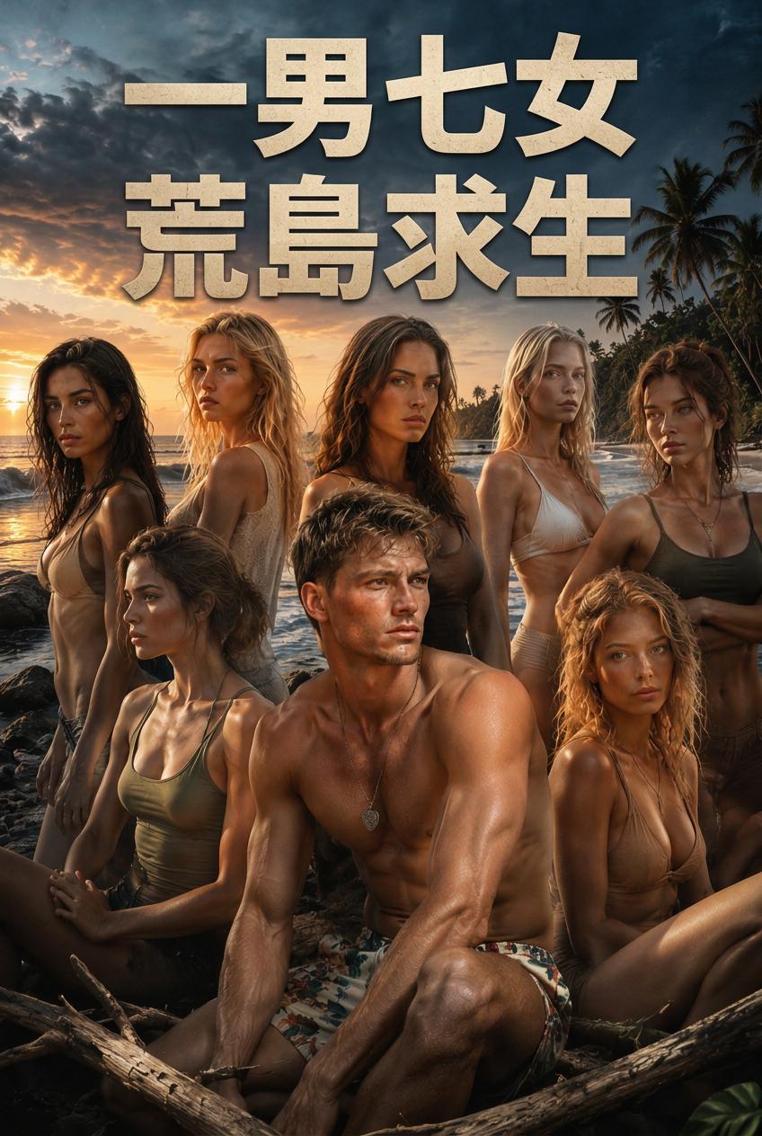 一男七女荒島求生
