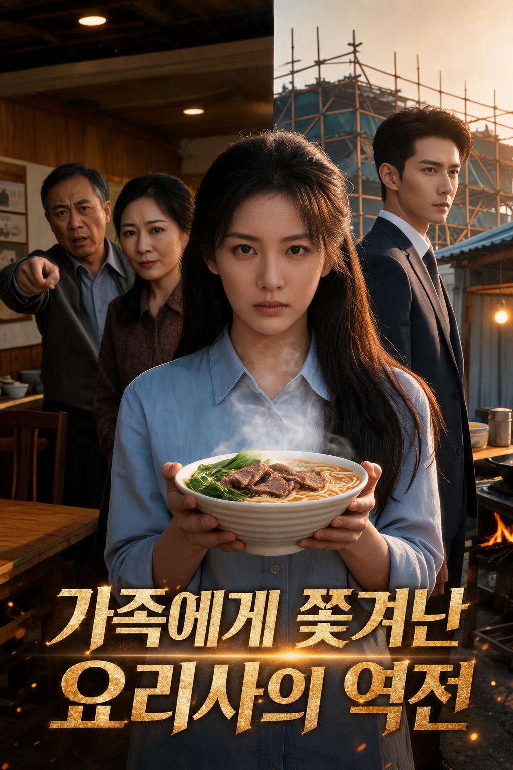가족에게 쫓겨난 요리사의 역전