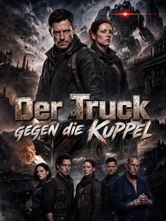 Der Truck gegen die Kuppel