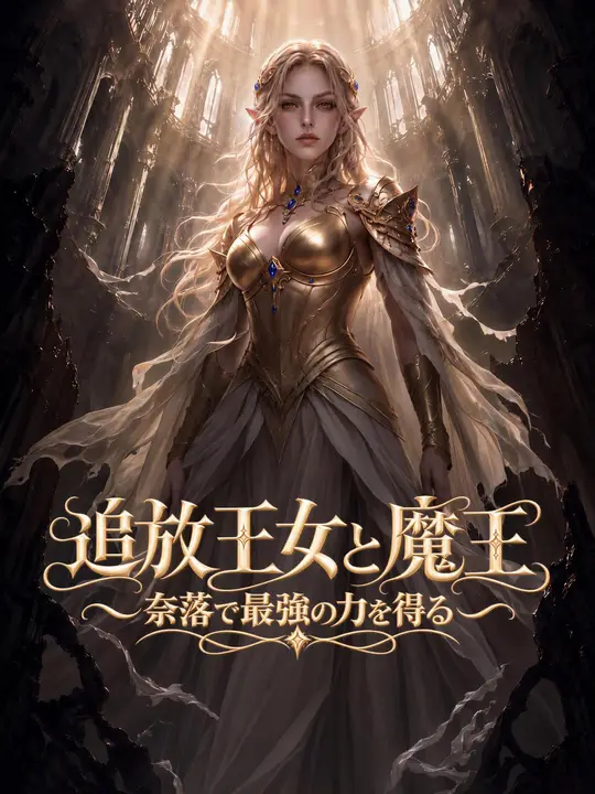追放王女と魔王～奈落で最強の力を得る～