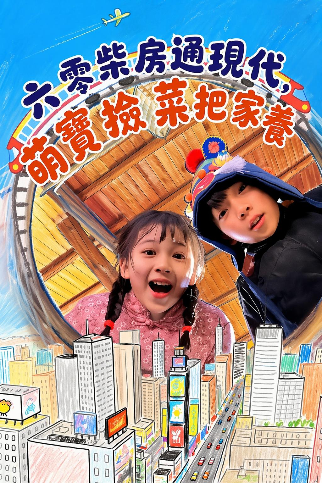 六零柴房通現代，萌寶撿菜把家養