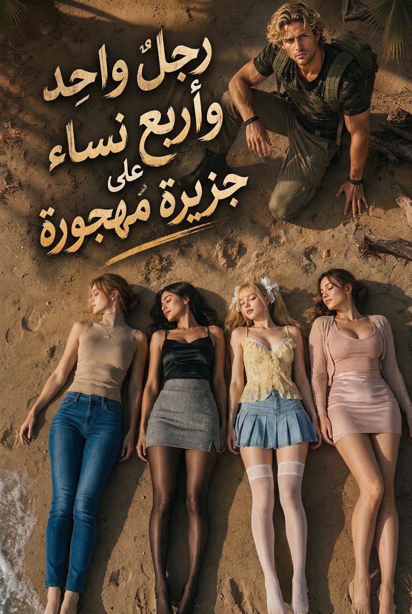رجل واحد وأربع نساء على جزيرة مهجورة