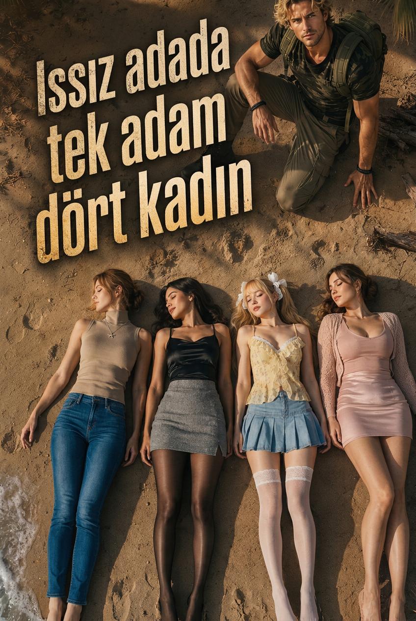 Issız adada tek adam dört kadın
