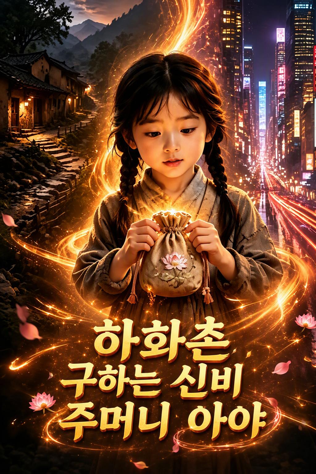 하화촌 구하는 신비 주머니 아야