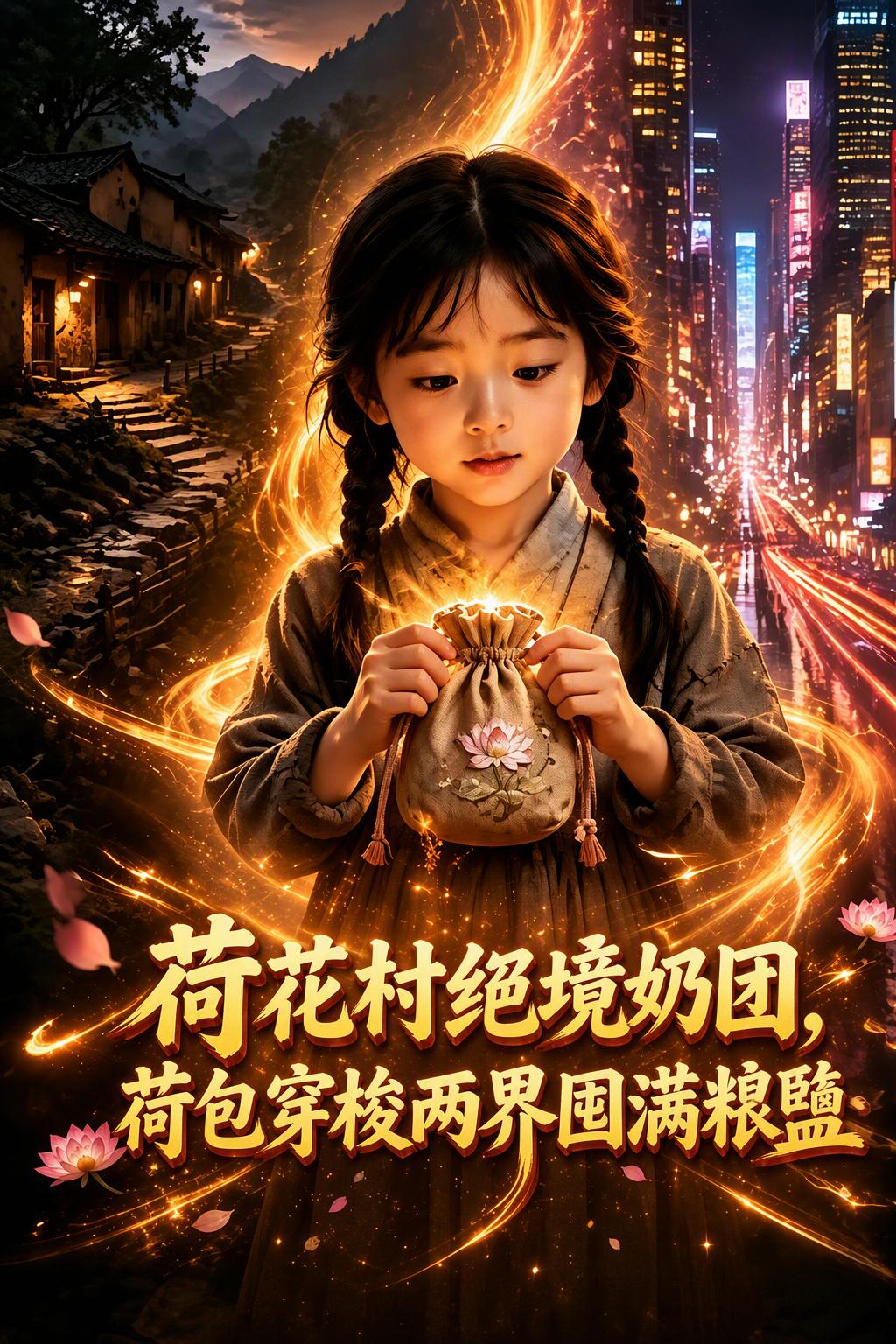 荷花村絕境奶團，荷包穿梭兩界囤滿糧鹽
