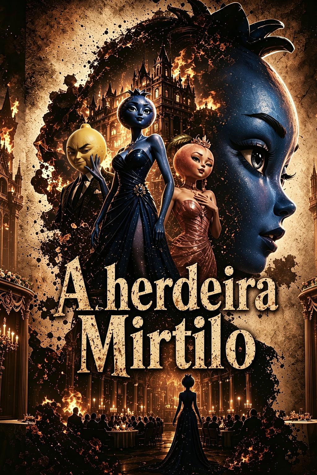 A Garota Mirtilo Humilhada