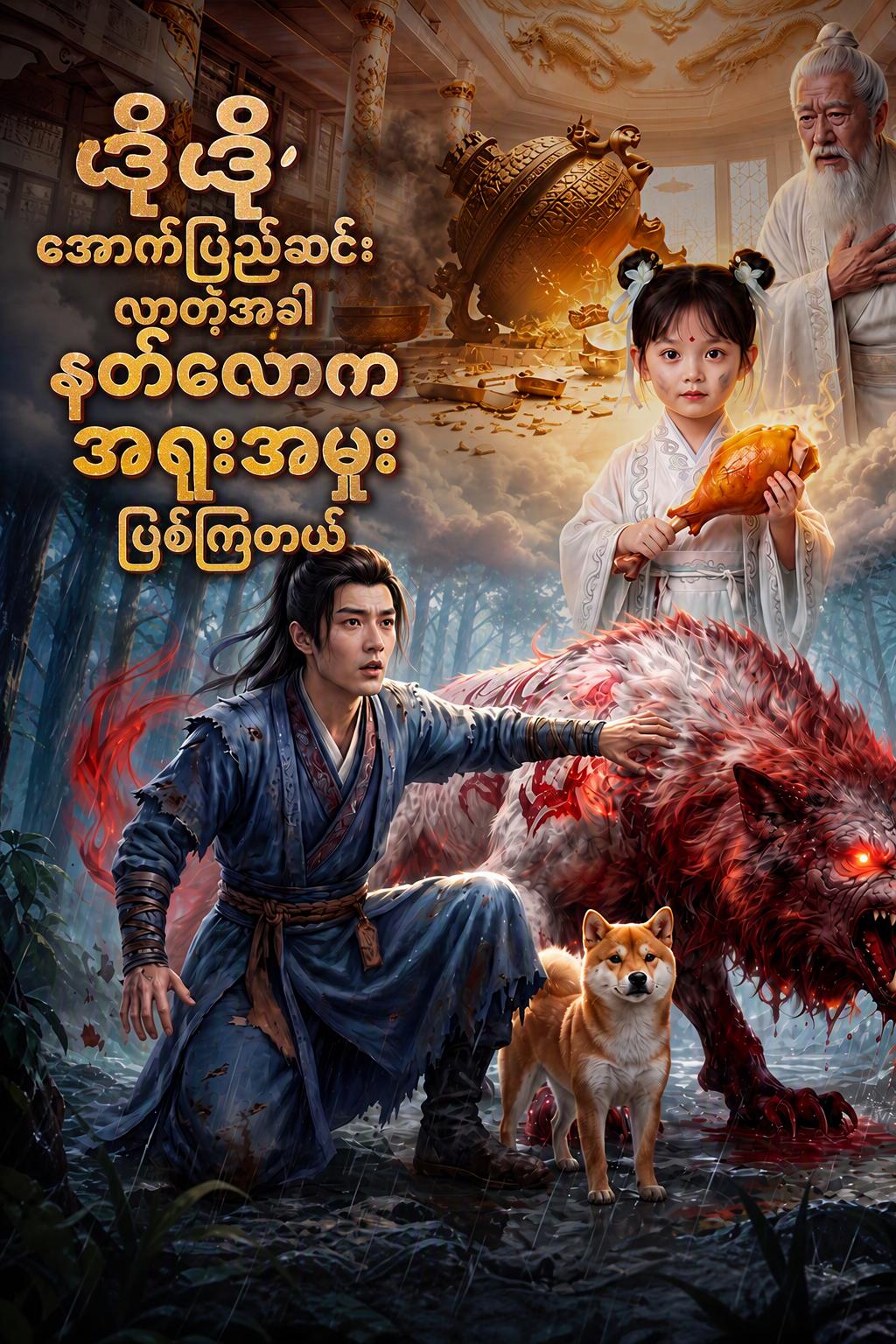 ဒိုဒိုအောက်ပြည်ဆင်းလာတဲ့အခါ နတ်လောကအရူးအမူးဖြစ်ကြတယ်