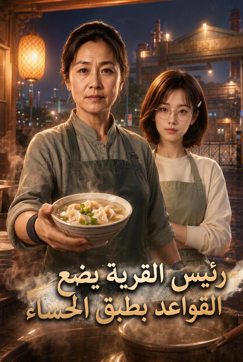 رئيس القرية يضع القواعد بطبق الحساء