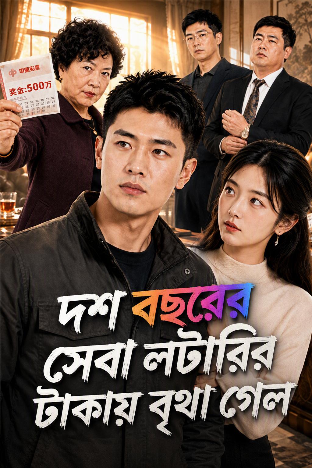 দশ বছরের সেবা লটারির টাকায় বৃথা গেল