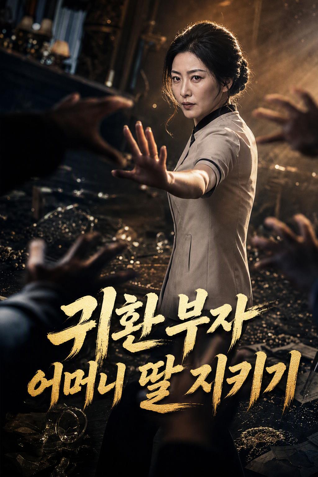 귀환 부자 어머니 딸 지키기