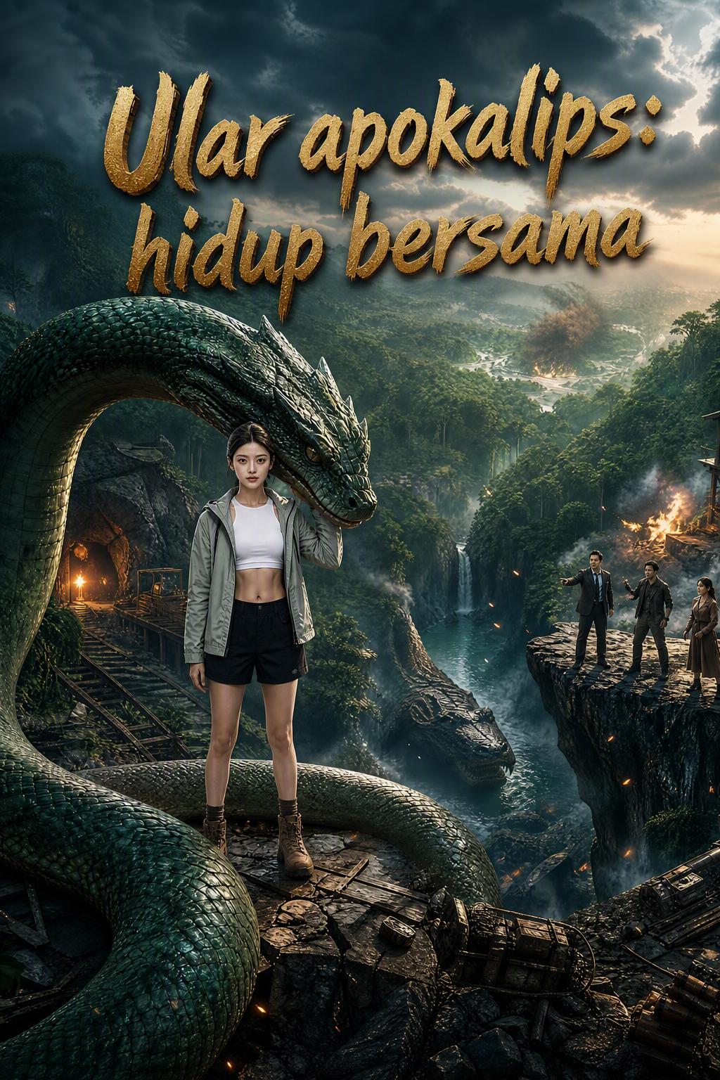 Ular apokalips: hidup bersama