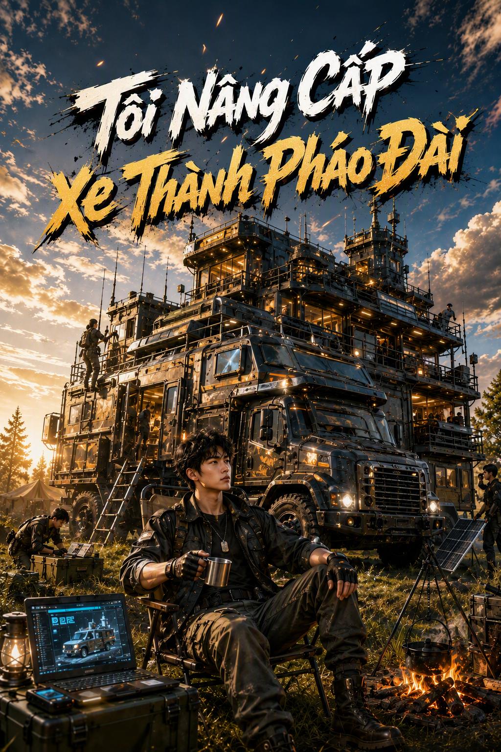 Tôi Nâng Cấp Xe Thành Pháo Đài
