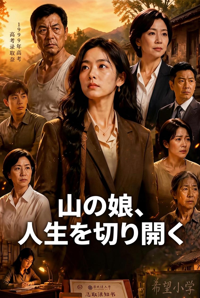 山の娘、努力で人生を切り開く