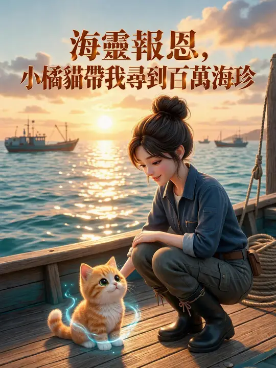海靈報恩，小橘貓帶我尋到百萬海珍