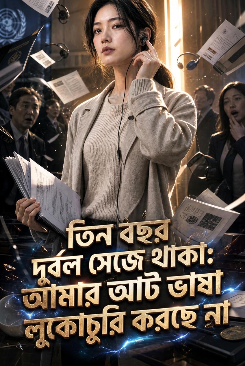 তিন বছর দুর্বল সেজে থাকা: আমার আট ভাষা আর লুকোচুরি করছে না