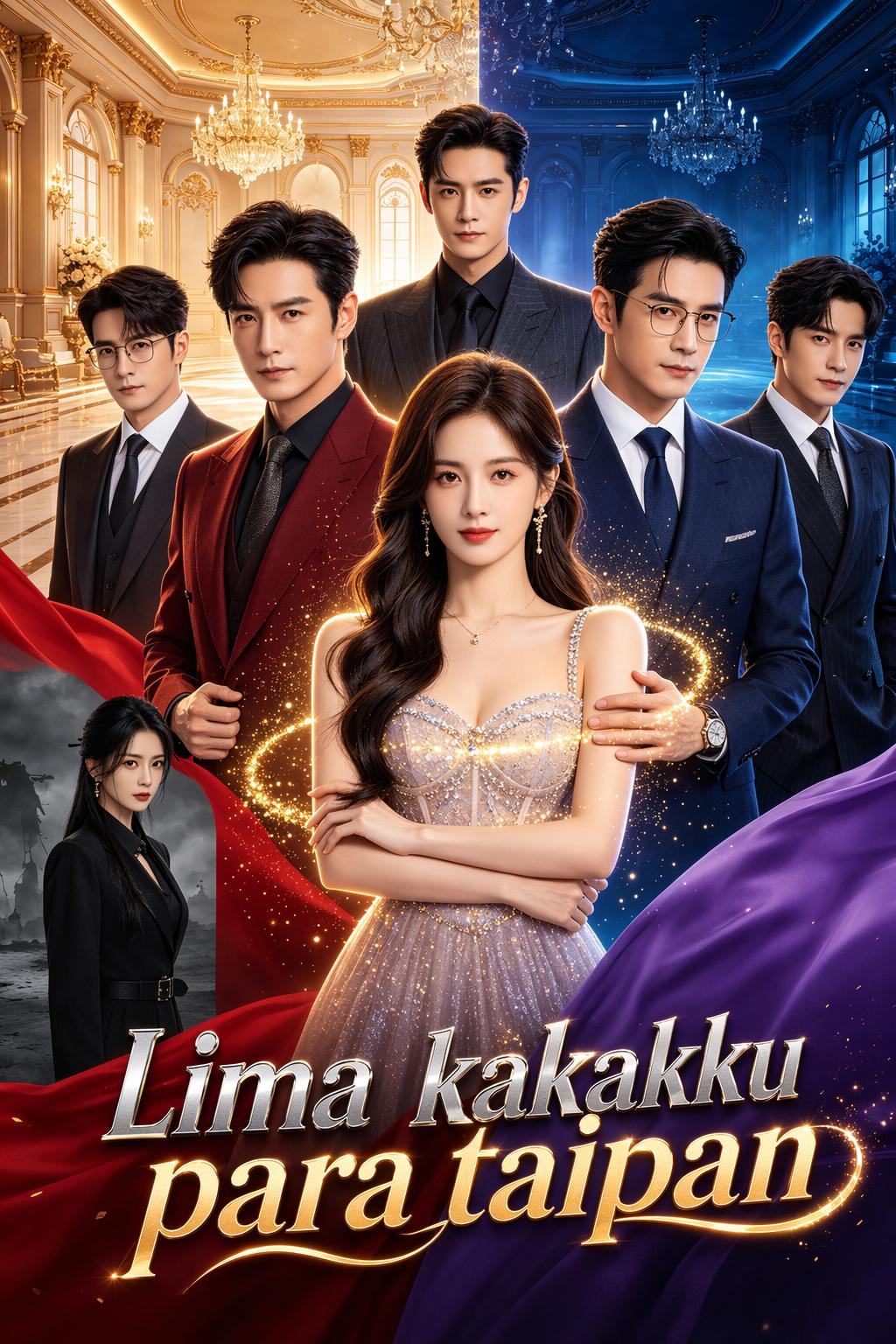 Lima kakakku para taipan