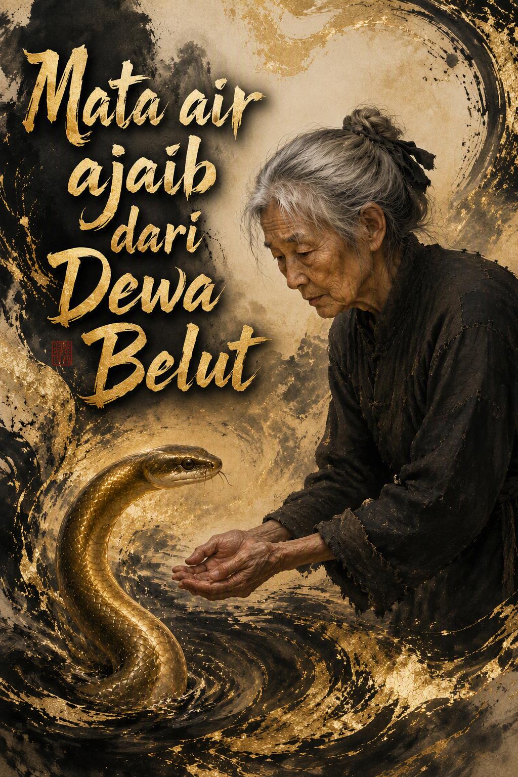 Mata air ajaib dari Dewa Belut