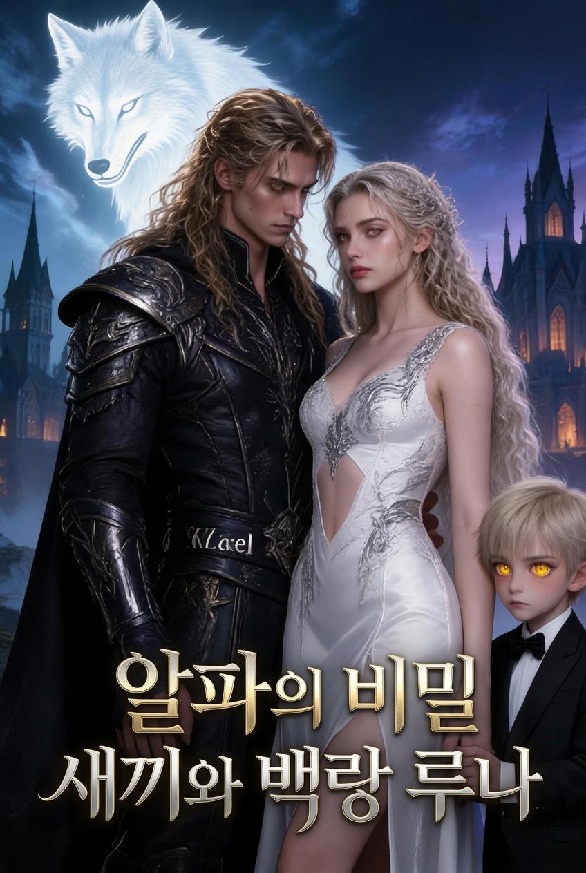알파의 비밀 새끼와 백랑 루나