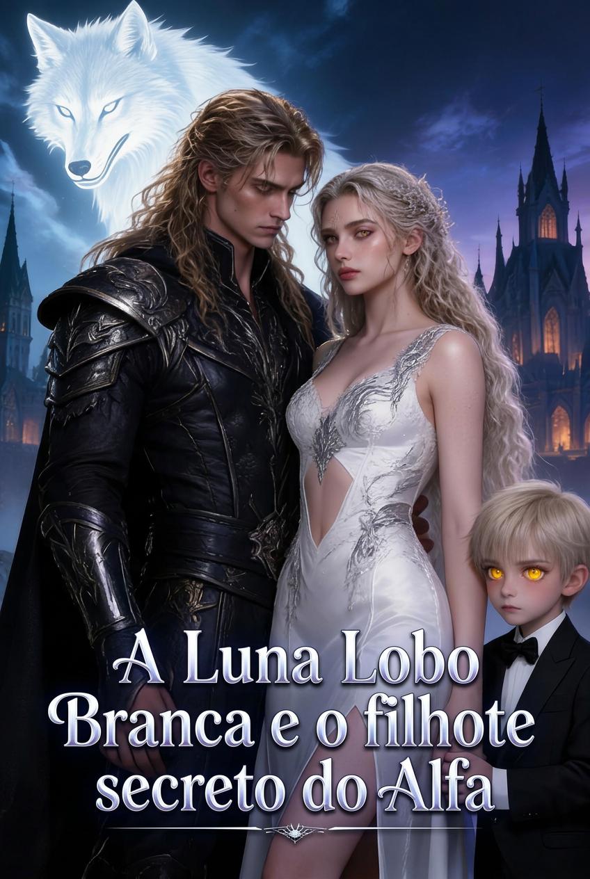 A Luna Lobo Branca e o filhote secreto do Alfa