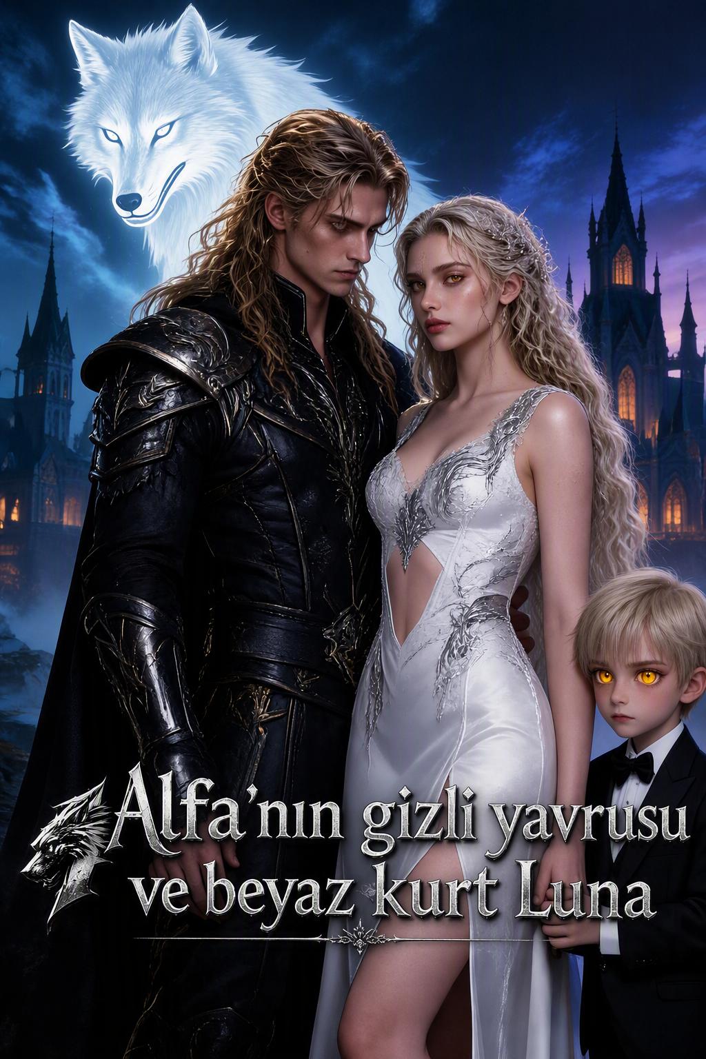 Alfa'nın gizli yavrusu ve beyaz kurt Luna