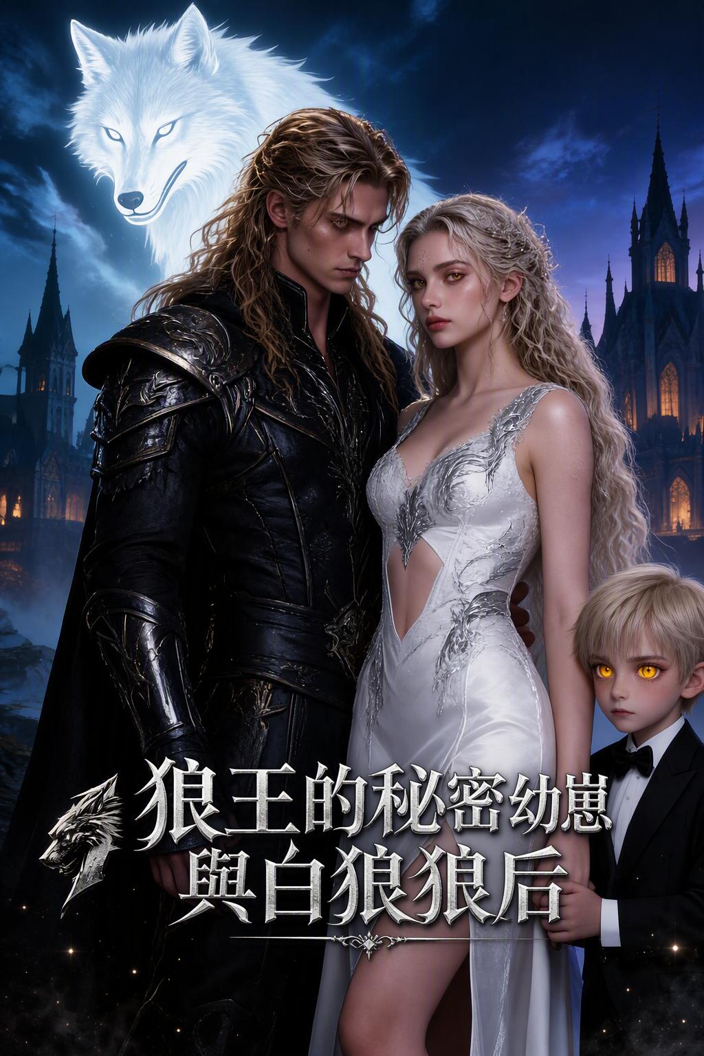 狼王的秘密幼崽與白狼狼后