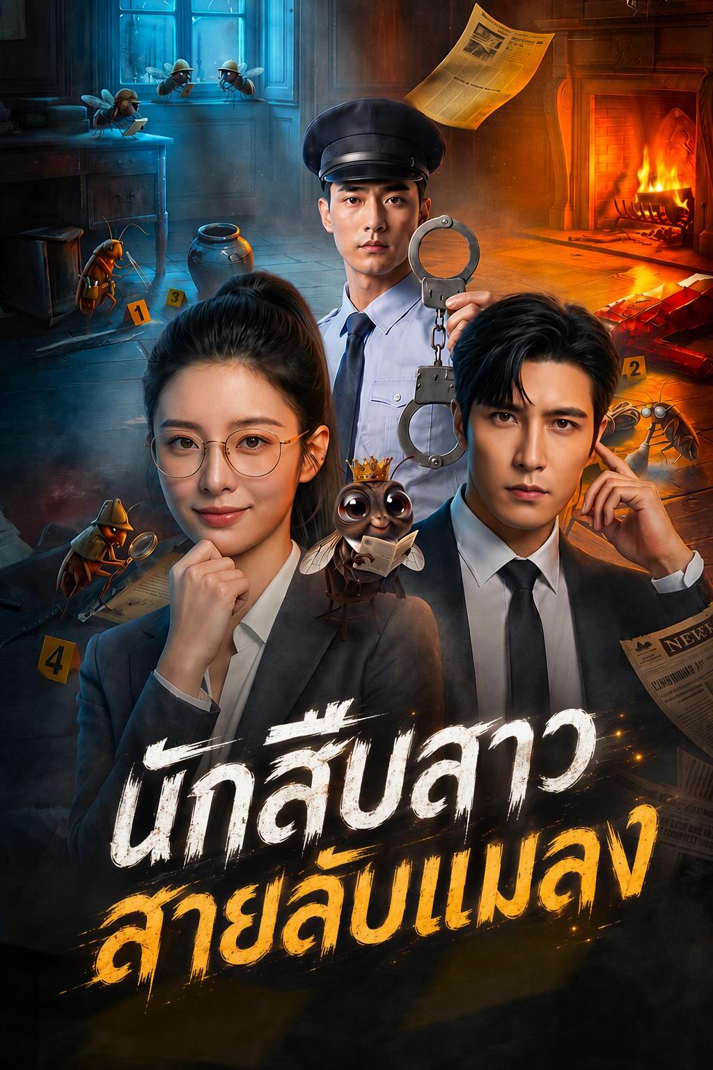 นักสืบหญิงสื่อสารแมลง เป็นที่รักของทีมคดี