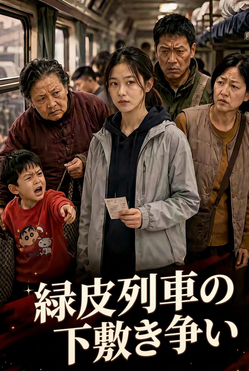 緑皮列車の下敷き争い